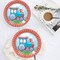 8 Count Train Party Paper Dinner Plates for Kids Birthday Celebration and Themed Events 9"